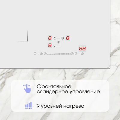 Zigmund & Shtain CI 49.4 W Детальное фото товара: Zigmund & Shtain CI 49.4 W индукционная поверхность