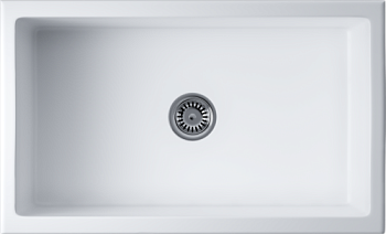 Фото товара: Omoikiri Mikura 76-WH, мойка, керамика, белый