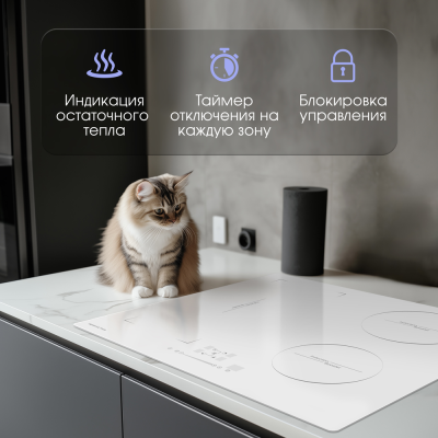 Детальное фото товара: Zigmund & Shtain CI 46.6 W индукционная поверхность