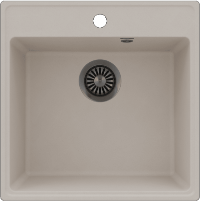 Maunfeld Perla 505 MFQS-505LBG, мойка, гранит, светло-бежевый