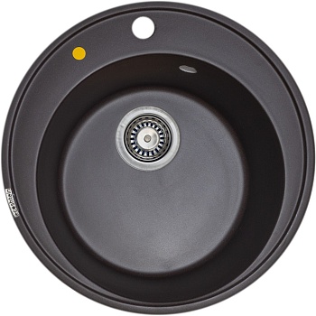 Фото товара: Ecoshtein KREIS 500, мойка, гранит, мокко