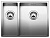 Фото товара: Blanco Claron 340/180-U, мойка, чаша справа, нержавеющая сталь с зеркальной полировкой