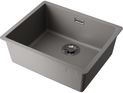 Детальное фото товара: Omoikiri Yamakawa 55 Integra-GR, мойка, керамика, leningrad grey