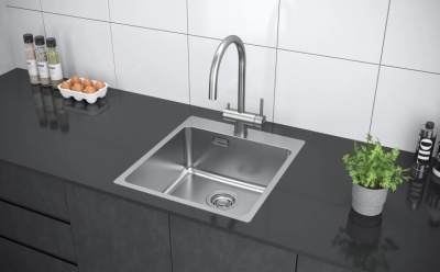 Детальное фото товара: KUCHENSTERN HERD 45, мойка, нержавеющая сталь