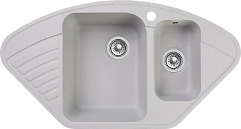 Фото товара: GranFest QUARZ GF-Z14, мойка, гранит, серый