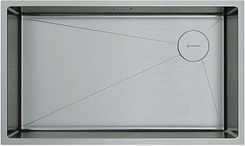 Фото товара: Omoikiri Taki 74-U/IF-IN SIDE, мойка, нержавеющая сталь