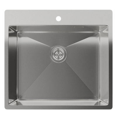 Детальное фото товара: Rivelato RINOX 5450 INOX, мойка, нержавеющая сталь