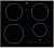 Фото товара: Electrolux CIR60430CB индукционная поверхность