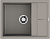 Фото товара: Omoikiri Sumi 65A-GR, мойка, керамика, leningrad grey