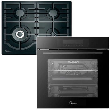 Фото товара: MIDEA MG649TGB + MO98277CGB