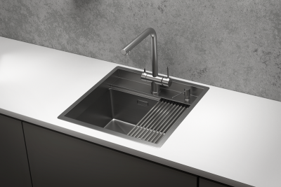 Детальное фото товара: GRANULA 5051 мойка, сталь сатин