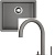 Фото товара: Omoikiri Kata 44-U-GR + Yamada-P-GR leningrad grey
