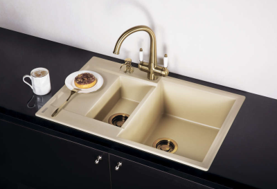 Детальное фото товара: Omoikiri Daisen 78-2 BE, мойка, гранит, ваниль