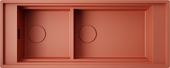 Фото товара: Omoikiri Sintesi Pro 114-2-CN, мойка, керамика, canyon