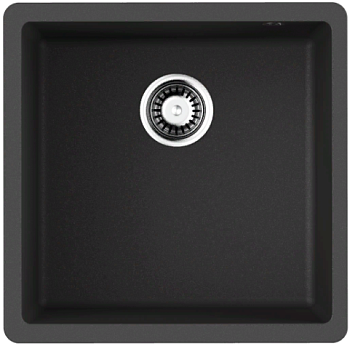 Фото товара: Omoikiri Bosen 44-U-BL, мойка, гранит, черный