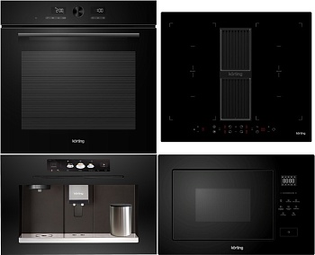 Фото товара: KORTING HIBH 68980 NB + OKB 1680 GN MW + KMI 827 GN + KCM 9830 BCG