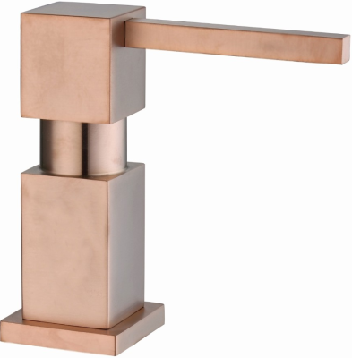 Детальное фото товара: Seaman SSA-013 Copper Satin (PVD, satin) дозатор для жидкого мыла, медь сатин