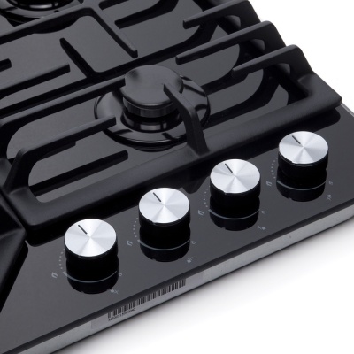 Konigin Blaze 604 BKGW Детальное фото товара: Konigin Blaze 604 BKGW газовая поверхность