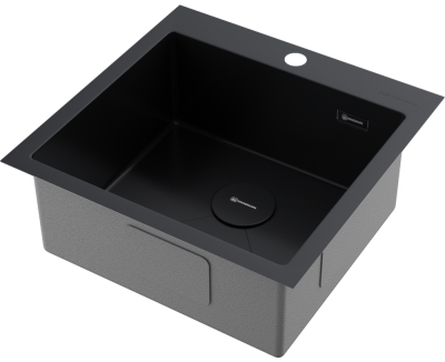 Детальное фото товара: Omoikiri Akisame 51-GB, мойка, нержавеющая сталь/графит