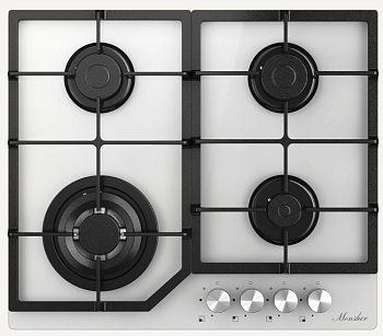 Фото товара: Monsher MGG 63 Blanc газовая поверхность