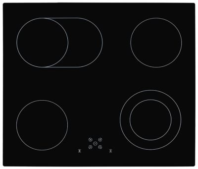 Детальное фото товара: Delvento V60D24S111 стеклокерамическая поверхность