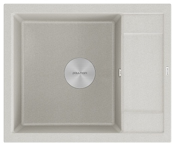 Фото товара: Paulmark FLUGEN 50-600, мойка, гранит, серый