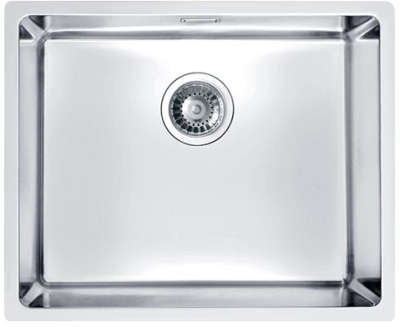 ALVEUS KOMBINO 50 SAT-90, мойка, нержавеющая сталь сатин (в комплекте с сифоном 1130550)
