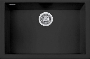 Фото товара: Rivelato STRIA SR-6963 nero profondo, мойка, гранит, черный