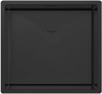 Paulmark NEXT 48 UNI, мойка, нержавеющая сталь, матовый черный