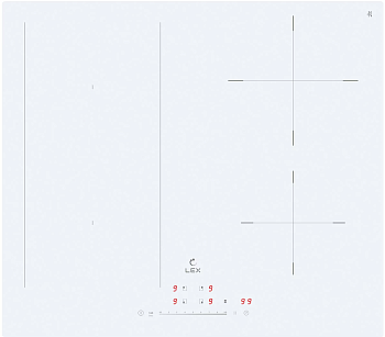 Фото товара: LEX EVI 641A WH индукционная поверхность