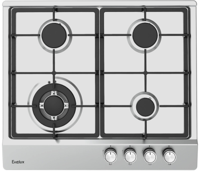 Фото товара: Evelux HEG 655 X газовая поверхность