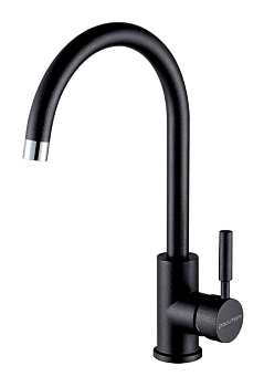 Фото товара: Paulmark HOLSTEIN, смеситель, гранит, черный