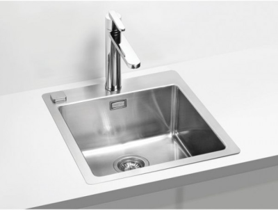 Детальное фото товара: ALVEUS PURE 20 new KMB-90, мойка, нержавеющая сталь (в комплекте с сифоном 1148858)