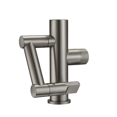 Детальное фото товара: Oulin OL-T9503H, смеситель, графит (серый металик)