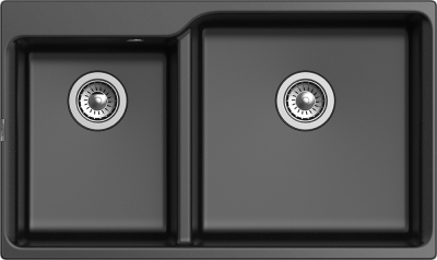 Rivelato AXEL X-90D nero, мойка, гранит, черный
