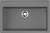Детальное фото товара: Omoikiri Daisen 77-GR, мойка, гранит, leningrad grey