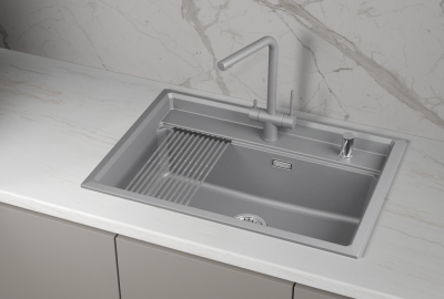 Детальное фото товара: GRANULA 7301i мойка, гранит, алюминиум