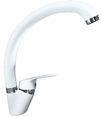 Детальное фото товара: Granfest 3323, смеситель, мрамор, иней