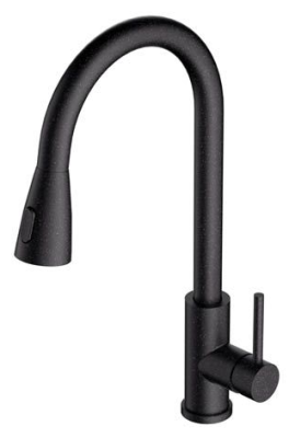 ALVEUS PRIMROSE PS CARBON G91, смеситель, гранит, карбон