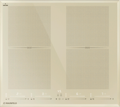 Детальное фото товара: Maunfeld CVI594SF2BG LUX индукционная поверхность
