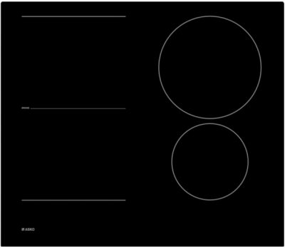Детальное фото товара: ASKO HI2642FBG1 индукционная поверхность