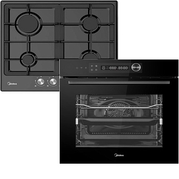Фото товара: MIDEA MG606B + MO82107PBG-I