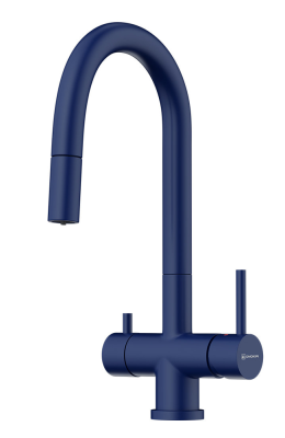 Детальное фото товара: Omoikiri Akita-S IB, смеситель, indigo blue
