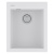 Paulmark DECORATION 41, мойка, гранит, белый Детальное фото товара: Paulmark DECORATION 41, мойка, гранит, белый