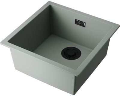 Детальное фото товара: Omoikiri Yamakawa 45-U/I-WG, мойка, керамика, wind green