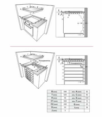 Схема встраивания