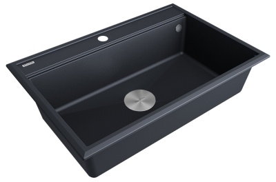 Детальное фото товара: Paulmark STEPIA 80, мойка, гранит, антрацит