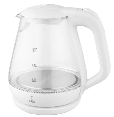 Детальное фото товара: LEX LXK 30010-1 электрический чайник