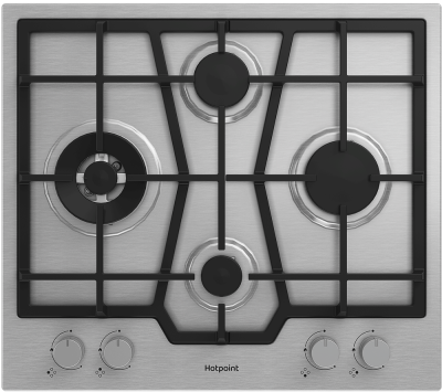 Фото товара: Hotpoint HGMT 643 W IX газовая поверхность