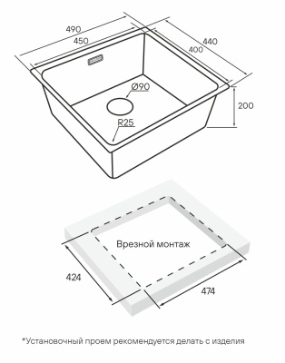 Схема встраивания